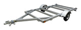 Stirling Galvanized Kit Trailer, 4-ft x 8-ft image 2