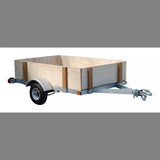 Stirling Galvanized Kit Trailer, 4-ft x 8-ft image 5