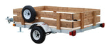 Stirling Galvanized Kit Trailer, 4-ft x 8-ft image 7