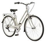 Stratus Hawthorne Adult Bike, 700C, 7-Speed, Alloy V-brakes, Grey