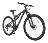 Stratus Parallax Dual-Suspension Mountain Bike, 29-in Wheel, Black
