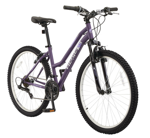 Stratus Phaser Hardtail Mountain Bike, 26-in Wheel, Purple