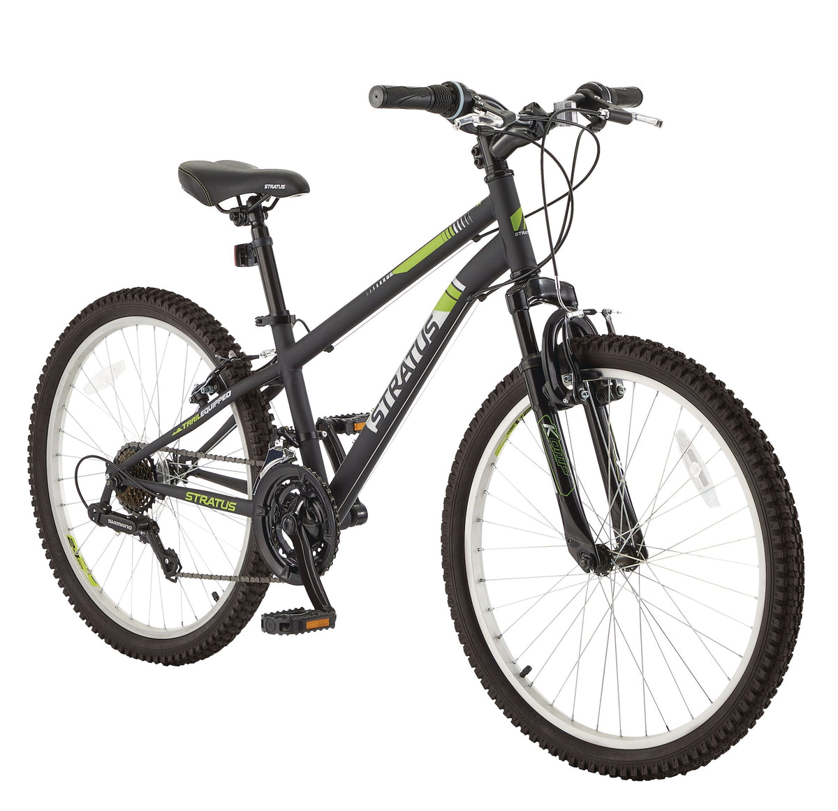 Stratus Phaser Youth Hardtail Mountain Bike, 24-in