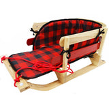 Streamridge Alpine Slasher Winter Seat Pad Cushion For Traditional Wooden Baby Sleigh/Sled image 3