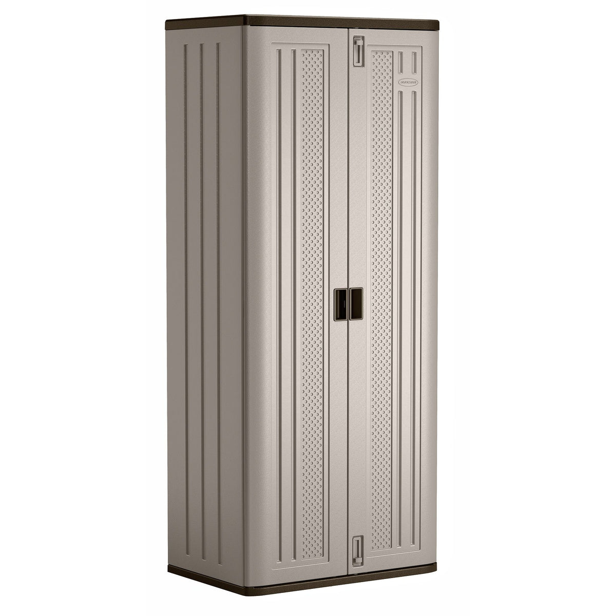 Suncast 19 cu-ft Tall 3-Shelf Resin Storage Cabinet
