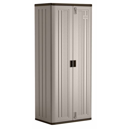 Suncast 19 cu-ft Tall 3-Shelf Resin Storage Cabinet