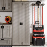 Suncast 19 cu-ft Tall 3-Shelf Resin Storage Cabinet image 7