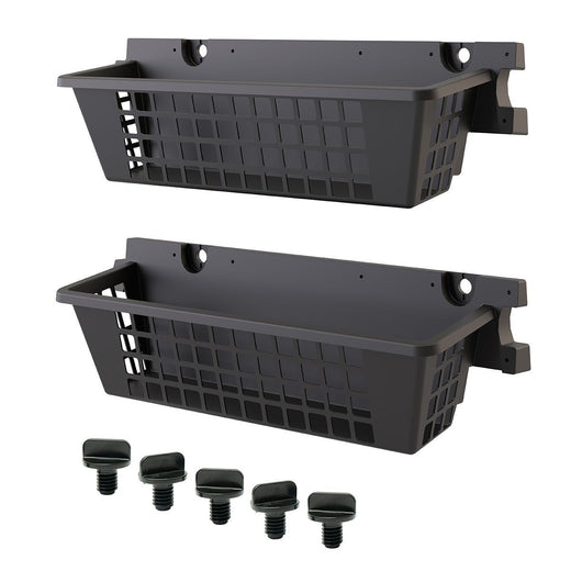 Suncast Resin Basket Shed Accessory with EZ Bolt, 2-pk