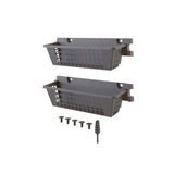 Suncast Resin Basket Shed Accessory with EZ Bolt, 2-pk image 3