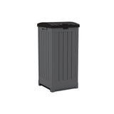 Suncast Trash Hideaway Outdoor Garbage/Trash Refuse Container, 135L