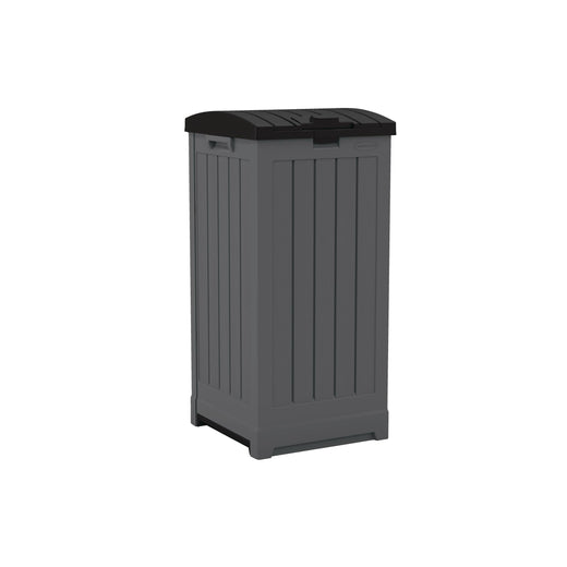 Suncast Trash Hideaway Outdoor Garbage/Trash Refuse Container, 135L