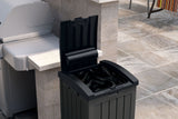 Suncast Trash Hideaway Outdoor Garbage/Trash Refuse Container, 135L image 3