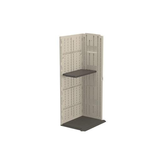 Suncast Vertical Resin Shed Shelf Kit, 30-lb Capacity