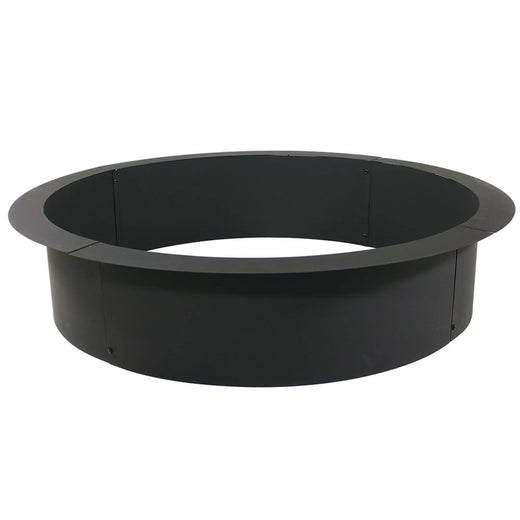 Sunnydaze Decor Heavy Duty Fire Pit Ring Liner, 39-in