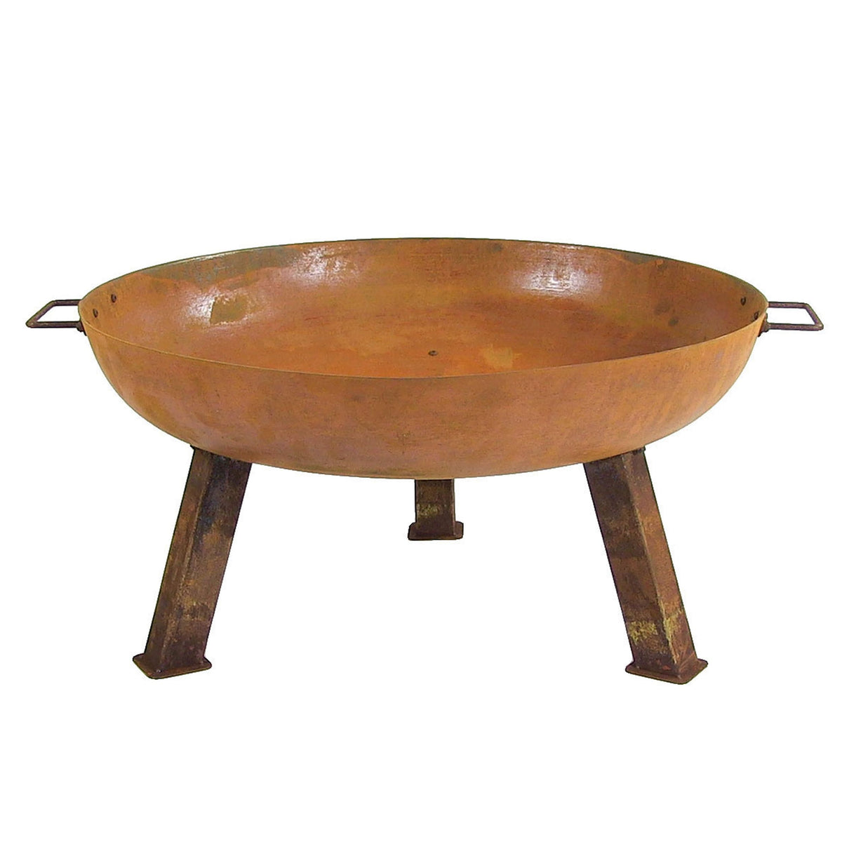 Sunnydaze Decor Rustic Cast Iron Fire Bowl, 30-in