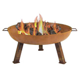 Sunnydaze Decor Rustic Cast Iron Fire Bowl, 30-in image 2