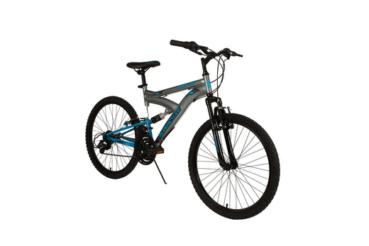 Supercycle Adrenaline Youth DS Mountain Bike 24-in, Grey