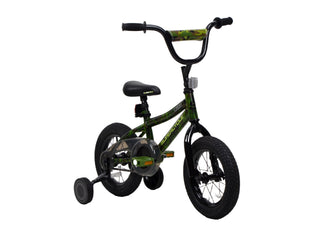 Supercycle Youth Bike with Hi-Ten Steel Frame, 12-in, Camo