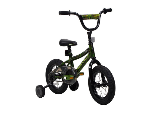 Supercycle Youth Bike with Hi-Ten Steel Frame, 12-in, Camo