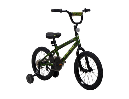Supercycle Youth Bike with Hi-Ten Steel Frame, 16-in, Camo