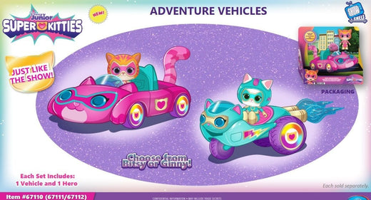 Superkitties Adventure Vehicles, Assorted
