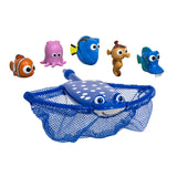 Swimways Finding Dory Mr Ray Dive & Catch Pool Toy Game, 6-pc