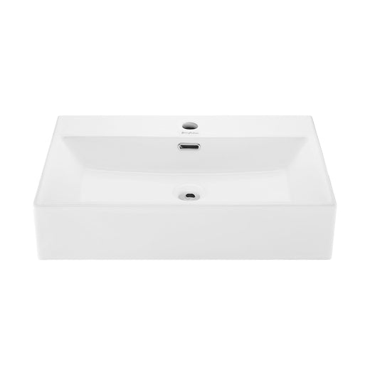 Swiss Madison Claire Rectangle Wall-Mount Bathroom Sink, 24-in