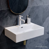 Swiss Madison Claire Rectangle Wall-Mount Bathroom Sink, 24-in image 6