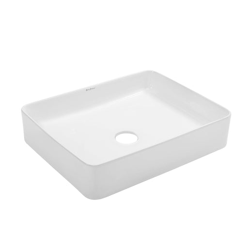 Swiss Madison Concorde Rectangle Ceramic Vessel Sink