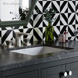 Swiss Madison Plaisir 18.5 Rectangular Under-Mount Bathroom Sink image 6