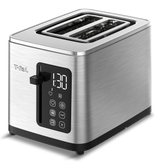 T-fal 2-Slice Stainless Steel Digital Toaster, Extra wide slots, 7 Browning levels image 2