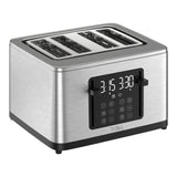 T-fal 4-Slice Stainless Steel Digital Toaster, Extra wide slots, 7 Browning levels image 2