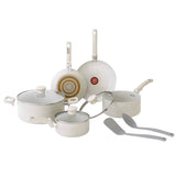 T-fal Beige 10-Piece Non-Stick Set, Beige