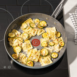 T-Fal Ceramic Inspire Non-Stick Cookware Set, Dishwasher & Oven Safe, Mint, 12-pc image 5
