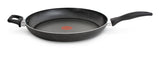 T-fal Giant Aluminum Non-Stick Frying Pan, Dishwasher & Oven Safe, Black, 13-in