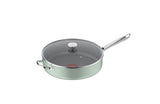 T-fal Inspire Ceramic Non-Stick 5qt Jumbo Cooker, Mint image 2