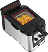 T-fal Odorless Deep Fryer, Stainless Steel, 3.5-L image 3