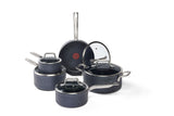 T-fal StoneShield 10-pc Cookware Set with DefenseShield Technology, 6-Multilayer Construction, Induction Safe image 2