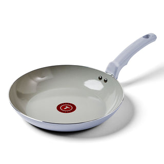 T-fal Viva Ceramic Refresh Non-Stick Frying Pan Set, Calm Blue, 20-cm & 26-cm, 2-pk