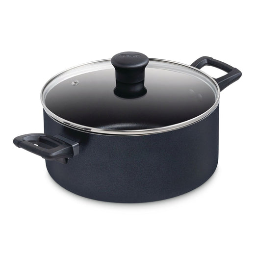 T-fal Viva Dutch Oven, Non-Stick, Dishwasher & Oven Safe, Black, 5-qt