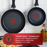 T-fal Viva Non-Stick Cookware Set, Black, 9-pc image 8
