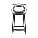Take Me Home Black Molded Polypropylene Keeper Stool