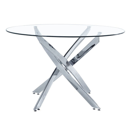 Take Me Home Star Glass Round Dining Table