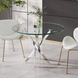 Take Me Home Star Glass Round Dining Table image 6