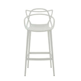Take Me Home White Molded Polypropylene Keeper Stool