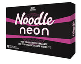 TaylorMade Noodle Neon Golf Balls, Pink, 12-pk