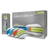 TaylorMade TM25 Tour Response Stripe Golf Balls Multi-Pack, White