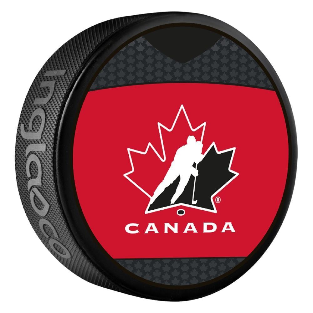 Team Canada Souvenir Hockey Puck, 6-oz