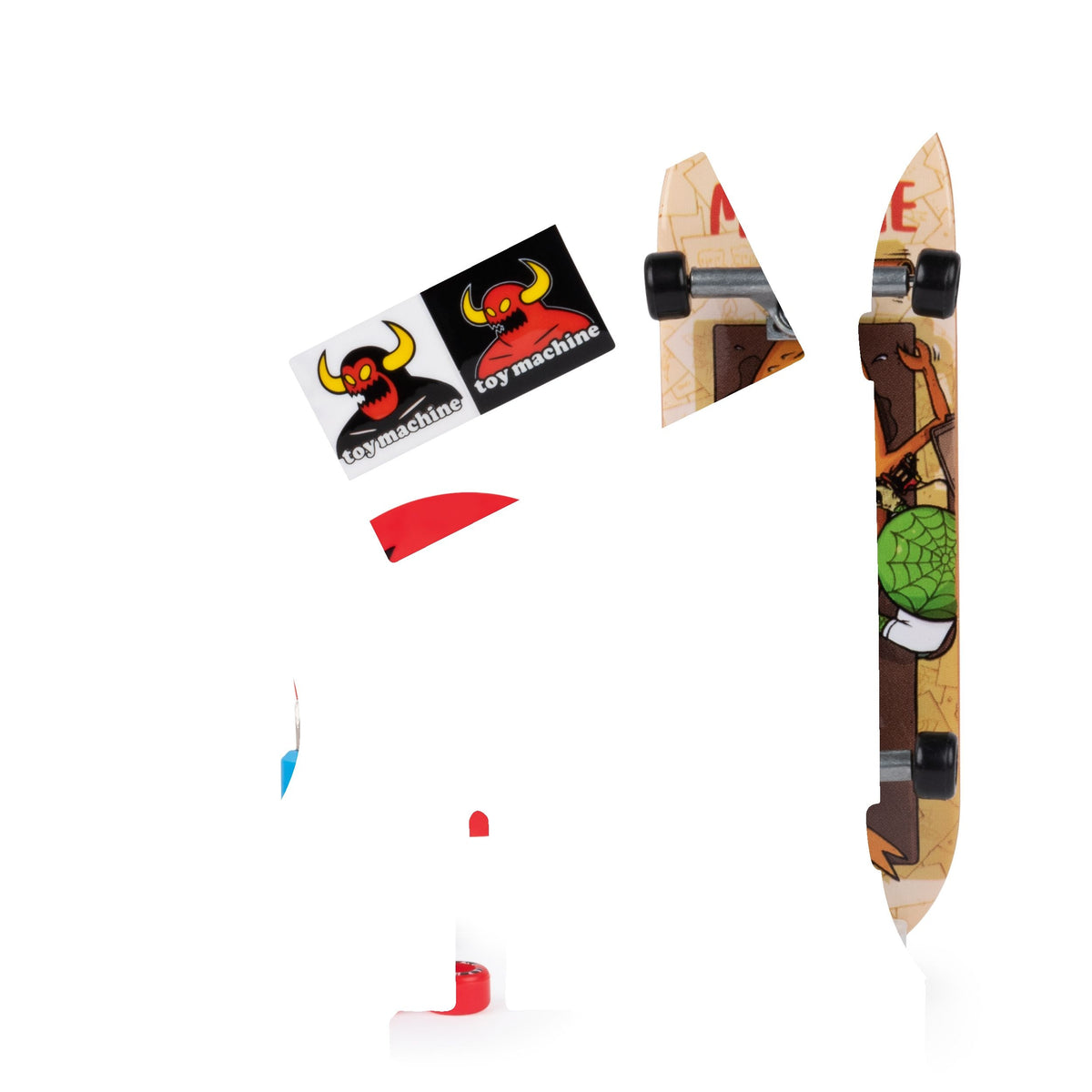 Tech Deck 96-mm Fingerboard Mini Skateboard with Authentic Designs, Ages 6+