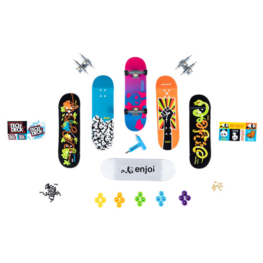 Tech Deck Sk8shop Finberboard Bonus Pack, Ages 6+, 6-pk